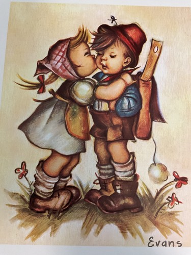 Vintage 1970 evans litho - evans,