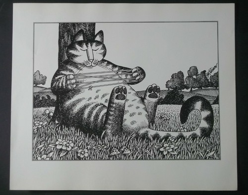 Kliban cats fatcat - cats,