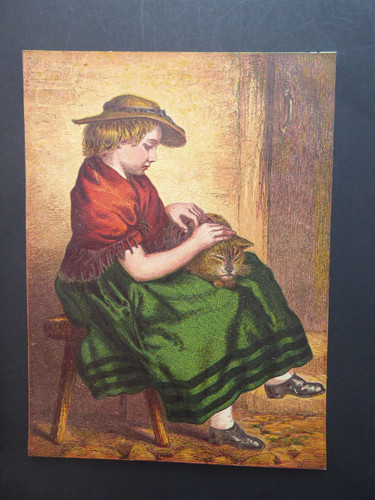 Colour illustration print girl